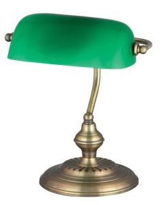 Rabalux Stona lampa Bank E27 1x MAX 60W bronzana (4038) - 4038