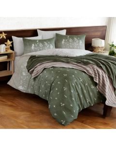 VIKTORIJA Posteljina HOME 160x220cm Green - VLK000403-green