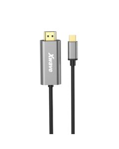 XWAVE Adapter Tip-C na HDMI 4K 60Hz, 1,8m - 031086