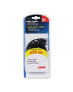 LAMPA ACCESSORIES Audio kabal rca-rca 4.5m - 40509