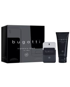 Bugatti Signature Black Set EDT 100ml + gel za tuširanje 200ml