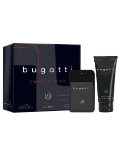 Bugatti Signature Carbon Set EDT 100ml + gel za tuširanje 200ml