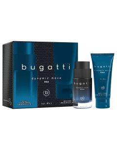 Bugatti Dynamic Move Blue Set EDT 100ml + gel za tuširanje 200ml