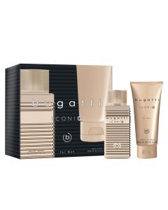 Bugatti Iconiq Gold Set EDT 100ml + gel za tuširanje 200ml