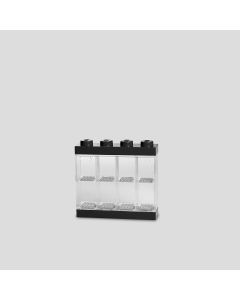 LEGO Izložbena polica za 8 minifigura - crna - 40650003