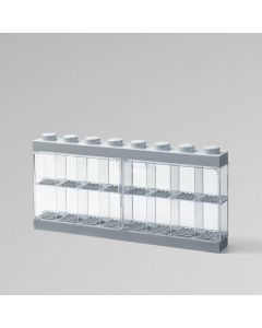 LEGO Izložbena polica za 16 minifigura - siva - 40660006
