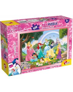 LISCIANI Puzzle Maxi Princess  2u1 složi I oboji TIT 2 -108 delova - 40793