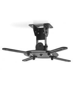 NEDIS Univerzalni plafonski nosač za projektor, rotirajući + tilt, PJCM100BK - 40143