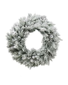 Novogodišnji snežni venac za vrata 30 cm - 41-117000