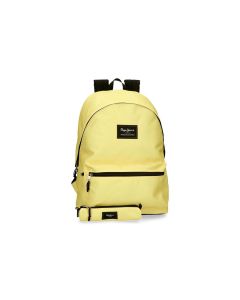 PEPE JEANS Set ranac i pernica - Limun žuta - 8435578394183