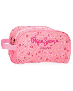 PEPE JEANS ALENKA ženski neseser sa 2 pregarde - pink