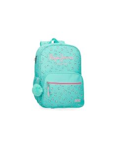 PEPE JEANS NORA ranac za školu - tirkizna