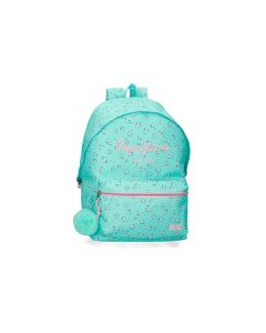 PEPE JEANS NORA ranac za školu - tirkizna