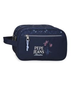 PEPE JEANS LENAY ženski neseser sa 2 pregrade - teget