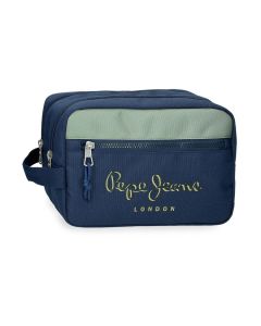 PEPE JEANS ARWYN muški neseser sa 2 pregrade - teget