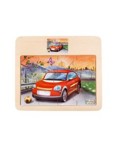 PINO Slagalica Auto - 12 elemenata - 4102.4