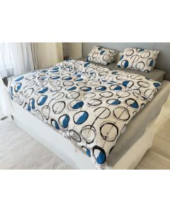 VIKTORIJA Posteljina Blue eye  200x220cm - VLK000411-blueeye