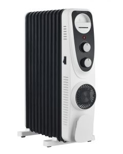 HEINNER Uljani radijator HOH-MVT11WH-BK