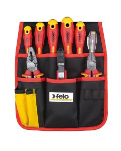 Felo Set alata za električare Ergonic VDE SL/PH 41399504 9 kom u torbi za pojas - 41399504