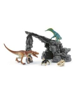 Schleich Dinosaurs set sa pecinom - 41461