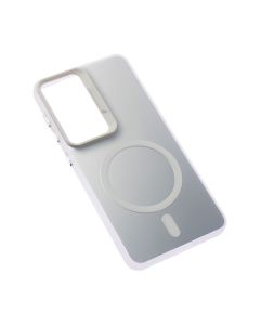 Maska za Samsung S941B Galaxy S26 srebrna Magsafe Clear