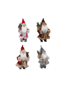 Novogodišnja figura Deda Mraz 23 cm 42-70205 - 42-70205