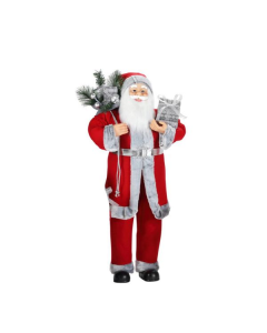 Novogodišnja figura Deda Mraz 110 cm 42-70457 - 42-70457