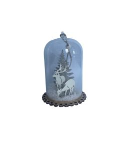 Novogodišnji ukras 8x10cm Stakleno zvono