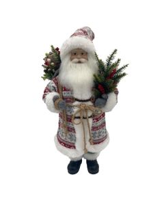 Novogodišnja figura Deda Mraz 45cm