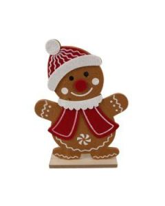 Drveni novogodišnji ukras Đumbirko