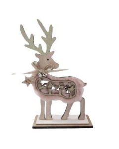 Drveni novogodišnji ukras Irvas