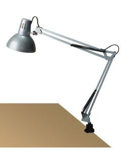 Rabalux Stona lampa Arno E27 1x MAX 60W srebrna (4216) - 4216