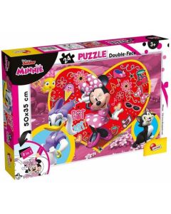 Lisciani Slagalica 24 pcs Minnie 2u1 složi I oboji - 42173-1-1