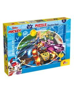 Lisciani Slagalica 24 pcs Mickey 2u1 složi I oboji - 42174-1-1