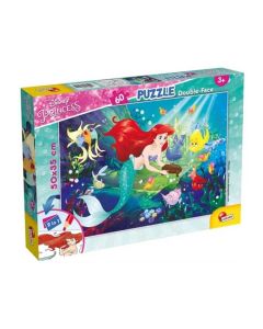 LISCIANI Puzzle Mala Sirena 2u1 složi I oboji  60 delova - 42180