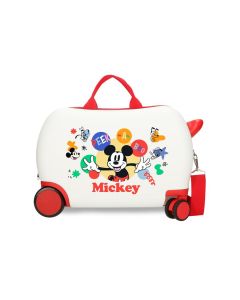 MICKEY ABS Kofer za decu 45 cm - Bela - 8435692762349
