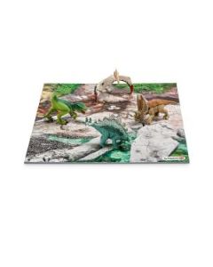 Schleich Mali dinosauros sa podlogom od puzli - 42213-1