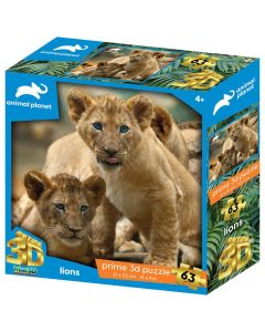 SUPER 3D PUZZLE - Lavovi 63 delova - 422193