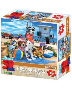SUPER 3D PUZZLE - Stay Cool 48 delova - 422215