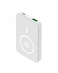 CELLY Wireless Power bank 5000mAh - MAGPB5000WH