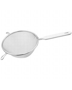 FACKELMANN Cediljka 18 cm inox, bela drška - 42335