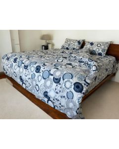 VIKTORIJA Komplet posteljina sa štepanom navlakom 200x220cm D28 - VLK000429-d2