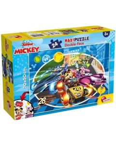LISCIANI Puzzle Maxi Mickey 2u1 složi I oboji - 24 dela - 42521