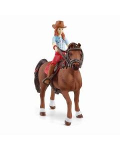 Schleich Konjicki klub- Hannah & Cayenne - 42539