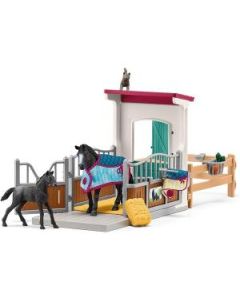 Schleich Boks za konje sa konjem i ždrebetom - 42611