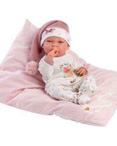 LLORENS Lutka beba Nika sa roze jastukom - 73880