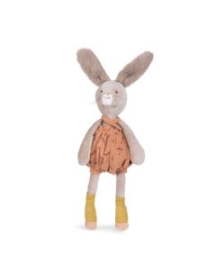 MOULIN ROTY Plišana igračka zeka - Trois Petits Lapins, roze - 678025