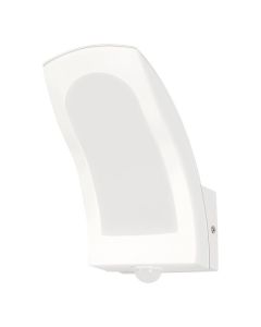 FORMA Spoljna LED lampa sa senzorom S4342P WH, bela