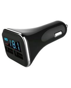 CARCO Punjač za vozilo sa 2 usb ulaza 4.2a i displejom za kontrolu napona akumulatora - 999_42976