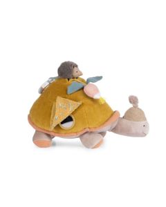 MOULIN ROTY Plišana igračka sa aktivnostima kornjača - Trois Petits Lapins - 678078